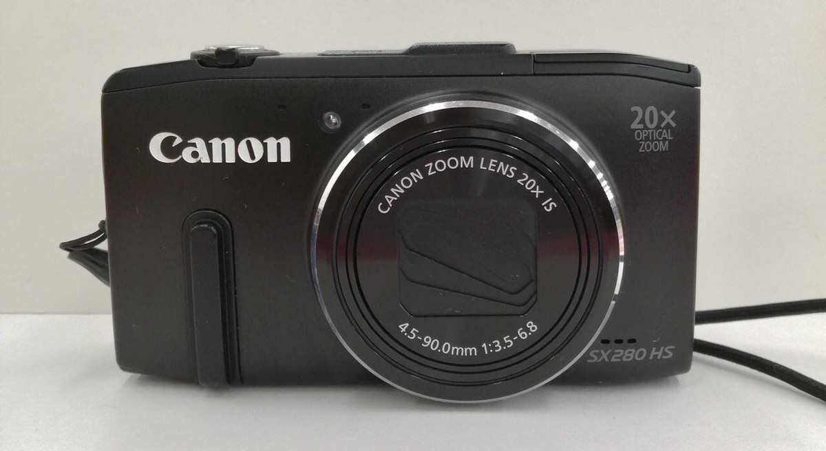 Canon Powershot SX280 HS Black 12.1MP 20x Zoom Digital Canon Powershot SX280 HS Black 12.1MP 20x Zoom Digital
