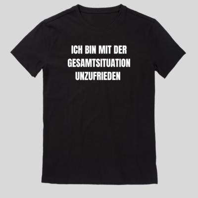 I Am Unhappy With The Overall Situation Humor Men's T-Shirt