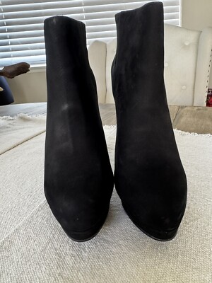 steve madden ankle boots Size 10. Macki Suede Ankle Booties 5  Heel. Steven Shoe