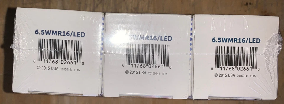 6 Pack Superior Life  LED Bulbs 6.5W =50W 12V MR16 2-Pin GU5.3  3000k NEW Sealed - Image 4 of 4