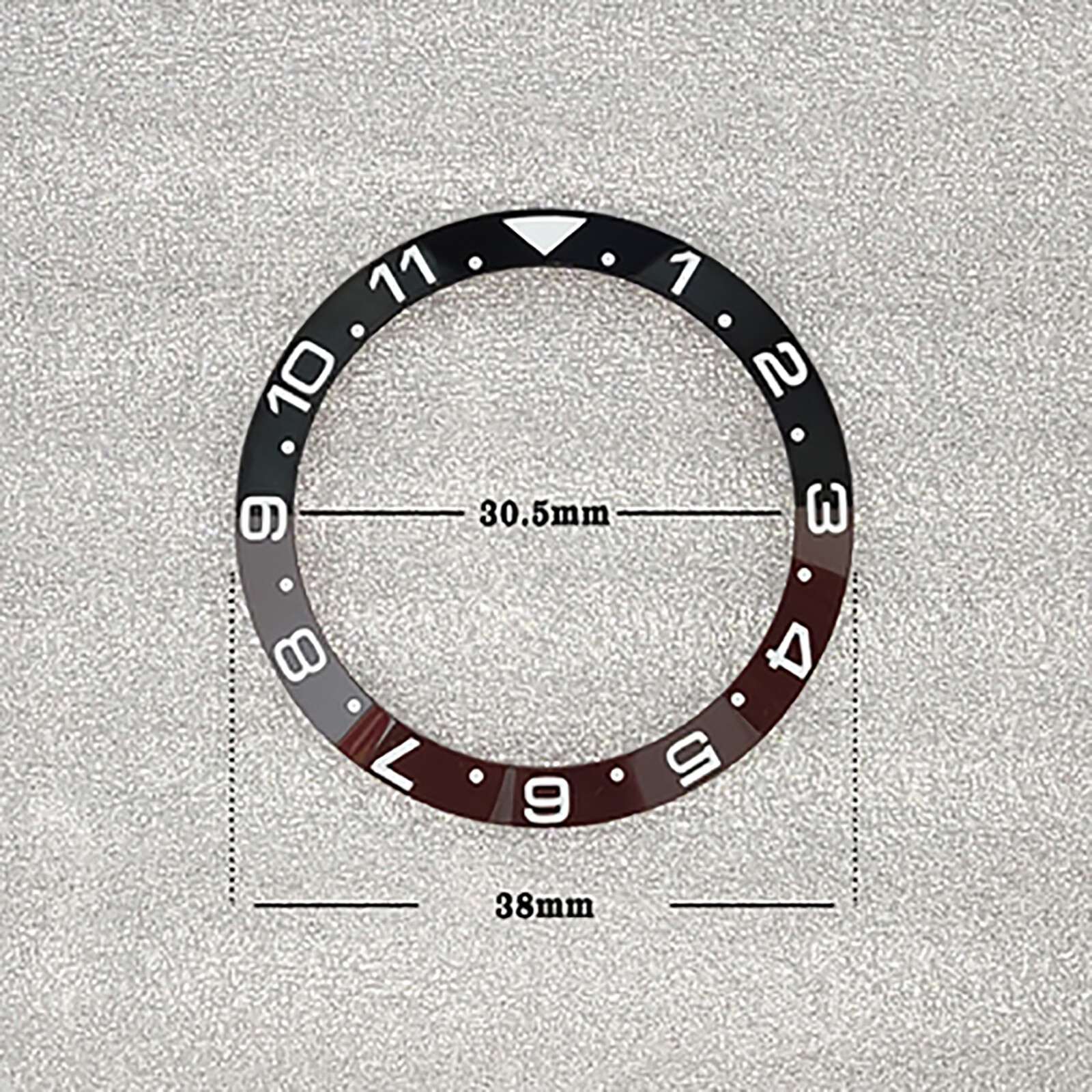 Ceramic Bezel Insert Ring Diameter 38MM 30.5MM for 40MM Su-bma-riner ...