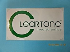 CLEARTONE STRUNY GITAROWE NAKLEJKA NA KALKOMANIA ETUI STOJAK NAKLEJKA ZDERZAK ELEKTRYCZNY BAS AKUSTYCZNY