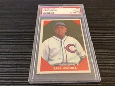 1960 Fleer Earl Averill #71  PSA 9(oc)