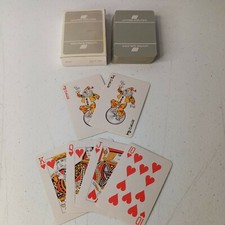 Vintage United Airlines Playing Cards Full Deck Gray Box