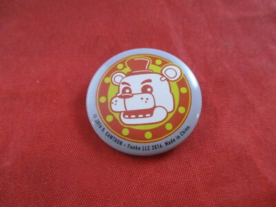 Five Nights At Freddy's Freddy Fazbear Funko Promotional Pin Pinback Button