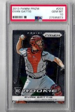 2013 Panini Prizm Evan Gattis PSA 10 RC