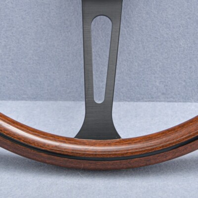 NARDI ND Classic 380mm Steering Wheel Mahogany Wood with Black