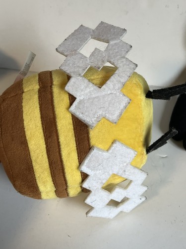 Minecraft Stuffed Plush Toy Lot of 4 Mojang Jinx Turtle Dolphin Enderman Bee - Picture 12 of 21