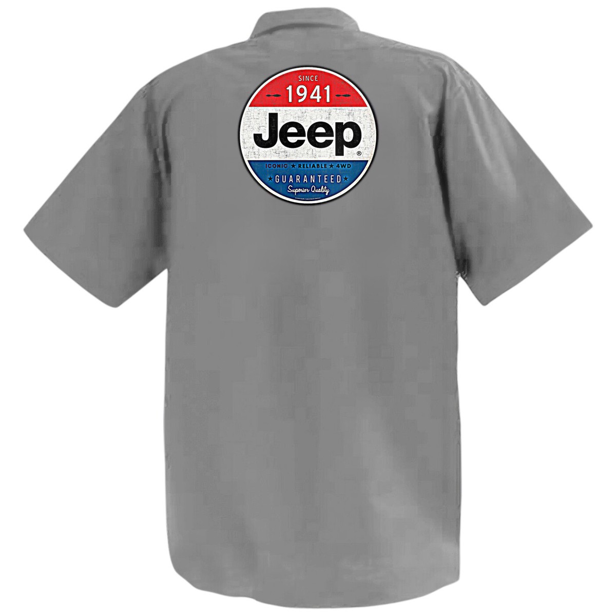 ★JEEP★ 230g MLogo Graphic Short Sleeve Tee JQ5TSU174MG Jeep Guaranteed - Mechanics Graphic Work Shirt Short Sleeve