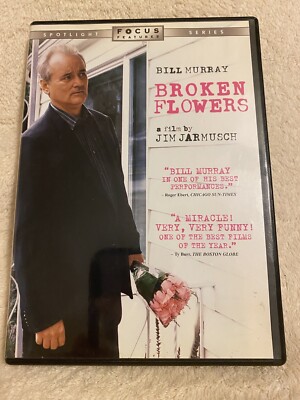Broken Flowers (DVD, 2005) Bill Murray Sharon Stone Tilda Swinton Jim Jarmusch