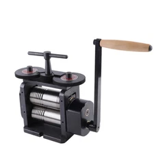 130mm Manual Rolling Mill Machine,Wire Flat Pattern Sheet Metal Jewelry Tool