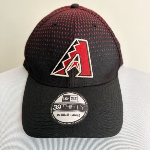Arizona Diamondbacks New Era Hat Medium Large 39Thirty Fitted Stretch DBacks Cap