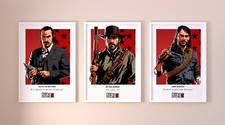 Red Dead Redemption 2 - Set of 5 Main Charact...
