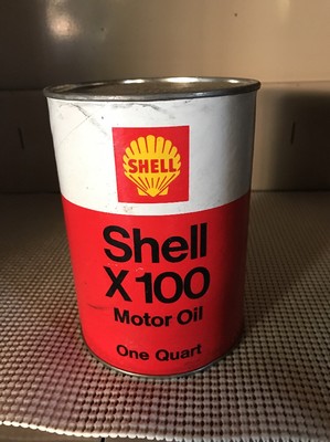 Maison Decoration Interieure Vintage Style Retro En Metal Etain Signe Poster Shell Motor Oil Can Racing Grotte