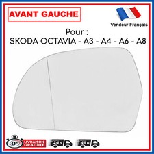 MIROIR glace rétroviseur Avant Gauche AUDI A3 A4 A6 A8 SKODA Octavia 4F0857535AF