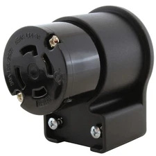 30A 125/250V NEMA L14-30R 4-Prong Right Angle Female Connector Assembly