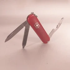 Swiss Army Knife Victorinox 58mm Pocket Knife Rally Red