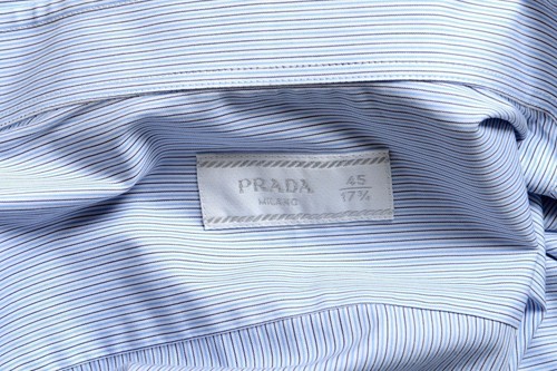 Camisa 75it Hombre Nos Prada Manga Vestido Larga 17 Rayas HqX8qA