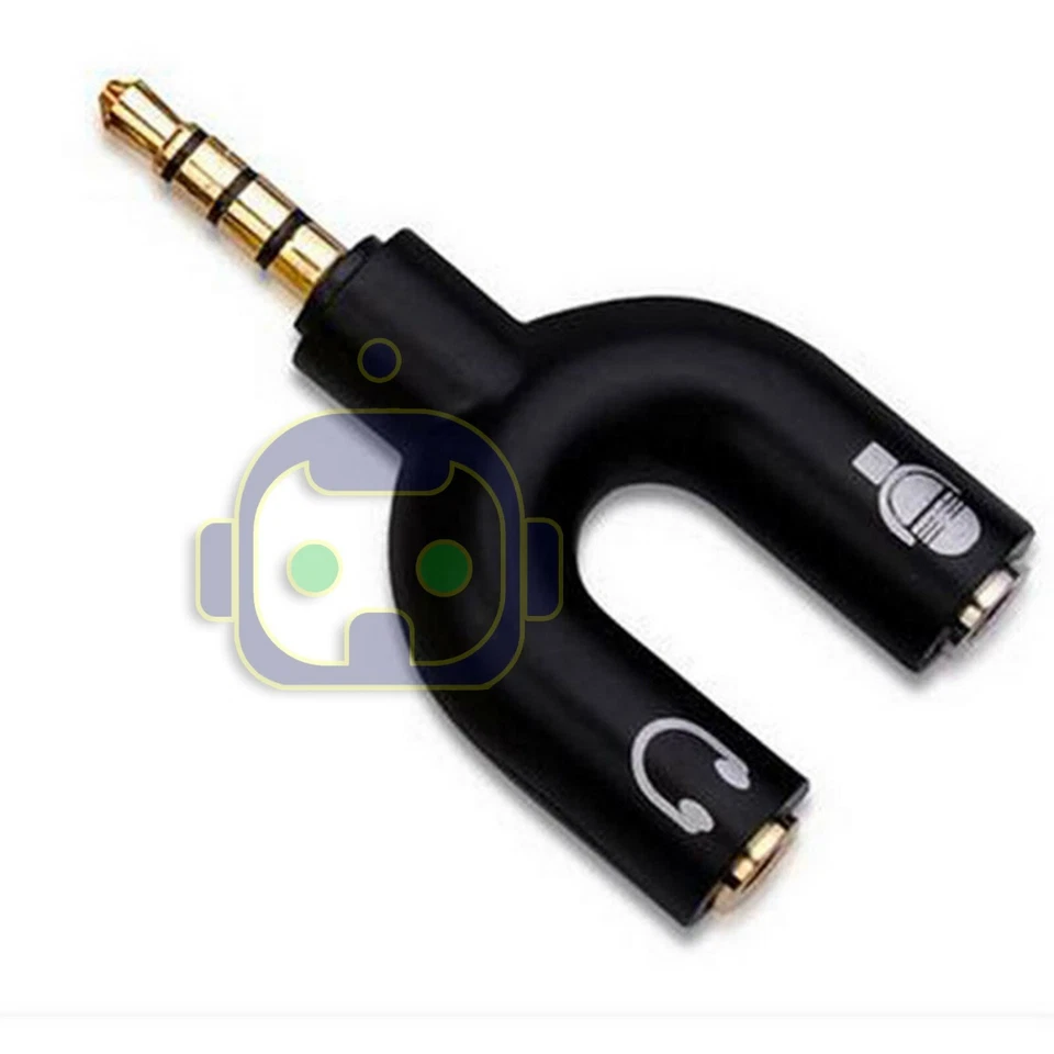 Xbox One Adapter TRRS Headset Headphone Mic 2 to 1 Splitter for PS4 PC Laptop - Image 4 of 4