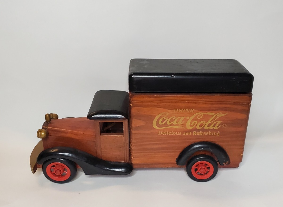 Coca-Cola Coke Vintage Collector Wooden Truck Box Limited Edition