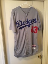 Brandon League Dodgers Jersey 2015 MLB Authentication Game Jersey