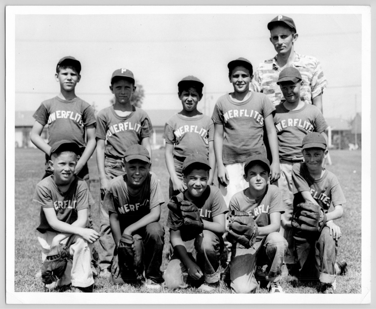 1960s Powerflites Baseball Team Junior High School? Little