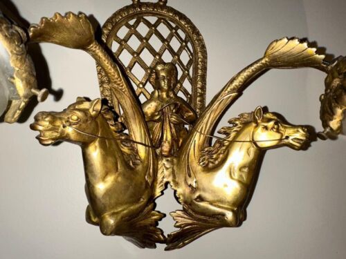 Antiques Horade Sconces /wall Lights , French , Bronze Dore - Picture 2 of 5