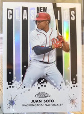 2022 Topps Chrome New Classics Juan Soto #NC-2 Washington Nationals