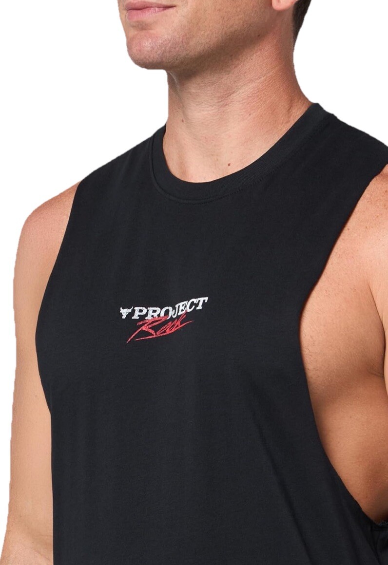 Under Armour Men's Project Rock Tank Graphic Sleeveless