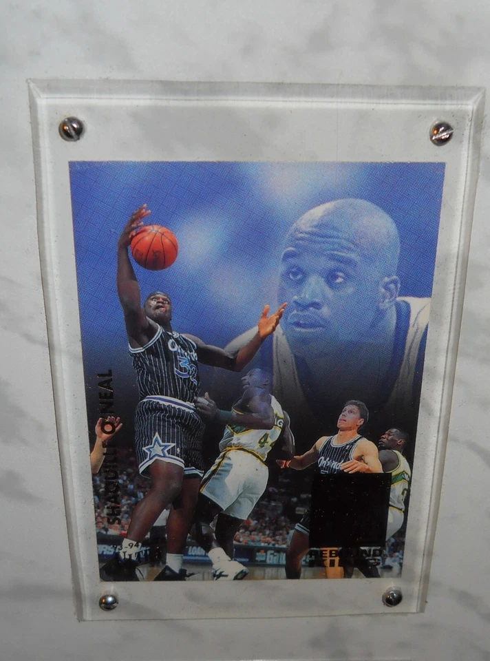 Placa Shaquille O’Neal 1er Año Edición Limitada NBA 93 Orlando Magic Rebound King Foto 2 de 4