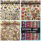 100% Baumwolle Stoffe Lonetta 280cm Breit Deko Patchwork Gardine Früchte Obst