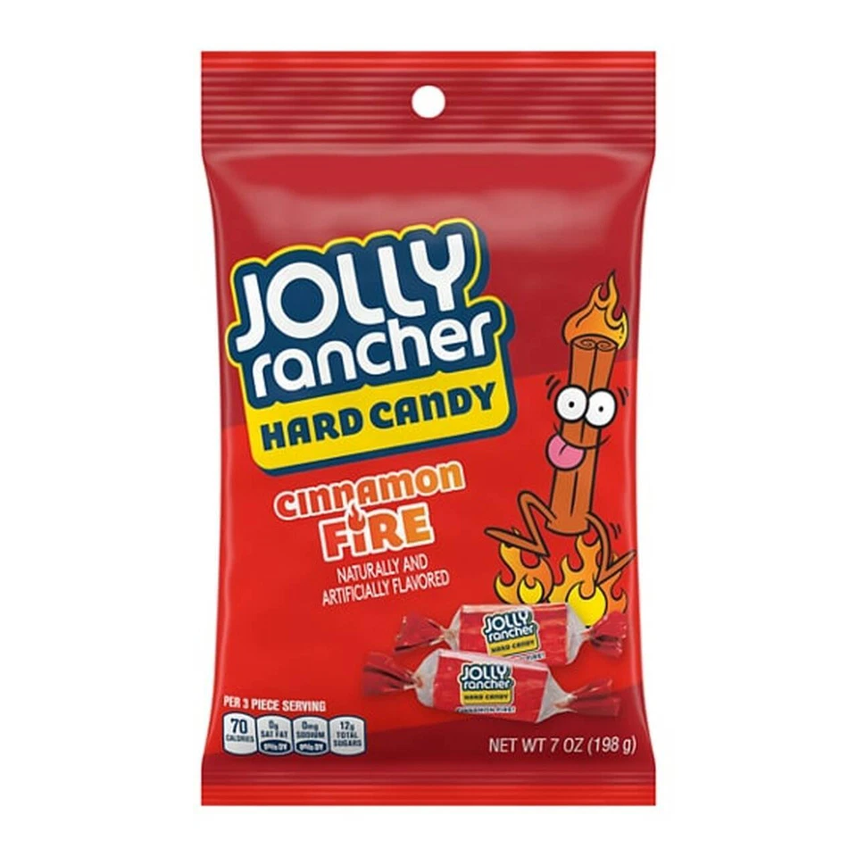 Jolly Rancher Hard Candy Cinnamon Fire Bag 198g