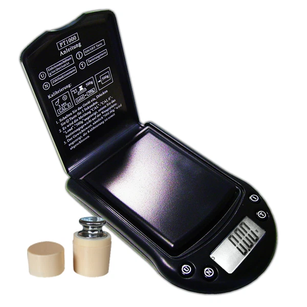 G&G PT 200g/0,05g & 50g/0,01g - Feinwaage Taschenwaage Digital-Waage Goldwaage