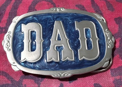 daddy belt buckle