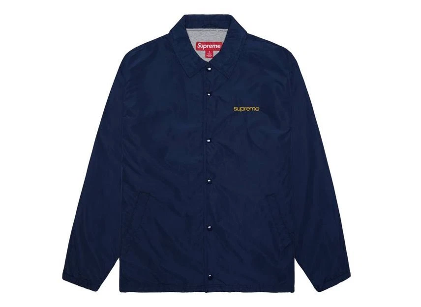 Veste d'entraîneur Supreme Nyc bleu marine