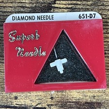 Superb Needle Vintage New Old Stock Vinyl Record Player Diamond Needle 651-D7