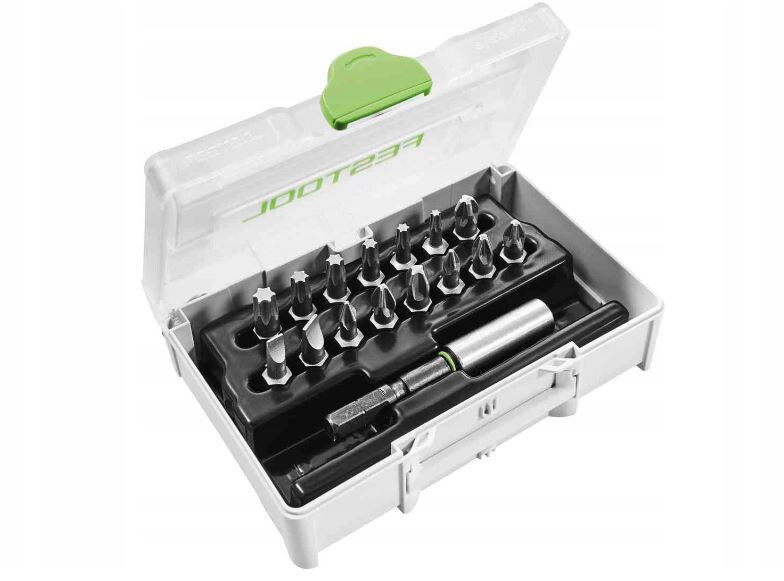 FESTOOL BIT SET 205825 SYS3 XXS CE-MX BH 60 Storage With Magnetic