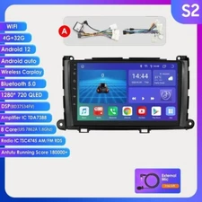 9" Android 14 Carplay Car Radio Stereo GPS WIFI Fit For Toyota Sienna 2011-2013