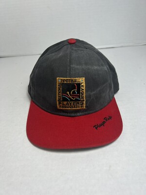 Vtg National Football League Players Association NFLPA Black Snap Back Cap  Hat