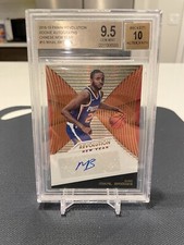 #10 MIKAL BRIDGES RC AUTO #/25 BGS 9.5 PANINI REVOLUTION Auto Grade 10🔥