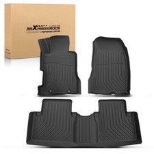Custom Fit Floor Mats For Honda Civic All Models 2006-2011 Tpe Black Car Mat