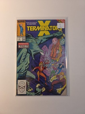 X-Terminators #1 1988 Marvel 1st App Al Milgrom Comic Book Bogdanove Cover