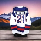 1980 USA Hockey Mike Eruzione Signed Miracle On Ice Jersey 🇺🇸 With Fight Strap