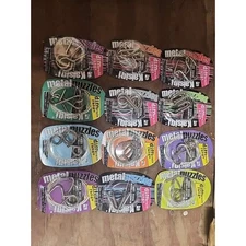 Lot Of 12 Large Educational Brain Teaser Metal Puzzles