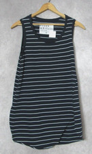 NWT Frank  Eileen Tee Lab Relaxed Asymmetric Tank British Royal Navy Stripe XS