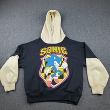 Sonic The Hedgehog Hooded Sweatshirt Size 8
