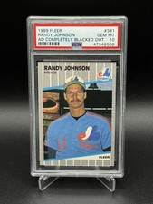 Randy Johnson Cards, Rookie Cards and Autographed Memorabilia Guide 10