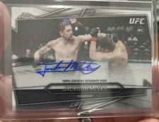 Jackson McVey 2026 Topps Chrome UFC RC Auto Rookie Autograph BAV-JV
