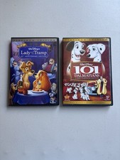 Hey Dog Lovers!!! Lady and the tramp + 101 Dalmatians platinum edition 4 (DVD's)