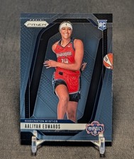 Aaliyah Edwards Rookie 2024 Prizm WNBA Basketball Card #142 Washington Mystics